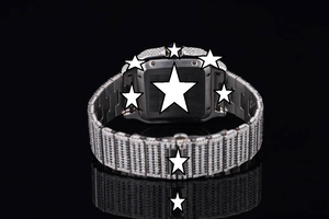 Nouvelle conception, montre mécanique de luxe faite à la main en acier inoxydable, boîtier carré, verre saphir, analogique, bouton poussoir, fermoir caché, diamant - Product Image 5