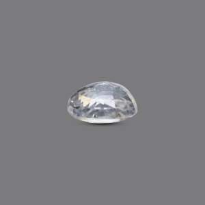 Natural White Zircon Loose Gemstone 4.4 Carat for Fine Jewelry - Product Image 3