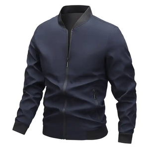 Blouson Bomber Homme Personnalisé en Gros – Qualité Supérieure, Coupe Ample, Polyester/Nylon, Col Montant, Séchage Rapide, Respirant, Hiver Décontracté - Product Image 2