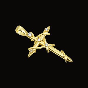 Pendentif Hip Hop Moissanite de Luxe en Argent Sterling 925, Bijou Unisexe Tendance Scintillant, Idéal Cadeau de Fête - Product Image 5