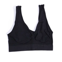 Soutien-gorge de sport sans couture personnalisé pour femme, haute qualité, respirant, confortable, séchage rapide, en nylon et élasthanne, maintien élevé à l'avant, prix abordable