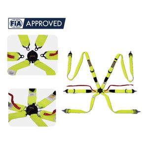 Harnais haute performance FIA 8853 2016 TBRACING OEM ODM, personnalisation de marque en usine, boucle intégrée, ajustement à faible pression - Product Image 2