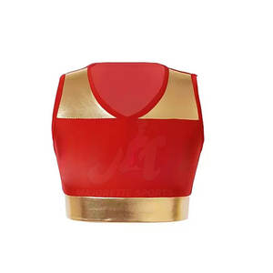 Ropa de Entrenamiento, Último Diseño, Vestido de Animadoras al por Mayor, Vestido de Animadoras con Contraste de Color - Product Image 5