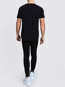 <b>Men's</b> T-<b>Shirts</b> Quick Dry High Quality 100% Cotton Breathable Short Sleeves Custom Appliques Embroidery Streetwear - Product Image 6
