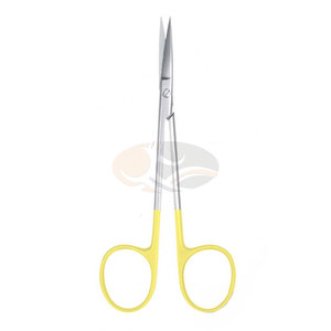 Ciseaux Iris manuels en acier inoxydable chirurgical, à pointe fine et bord tranchant, instrument de coupe de précision, réutilisables, durables, certifiés CE - Product Image 5