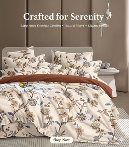 Ensemble de literie élégant pour lit king size avec drap plat, drap-housse et taies d'oreiller pour un confort toute saison - Product Image 2