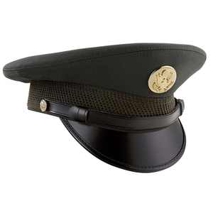 Accesorios de Uniforme de la Mejor Calidad, Gorra Negra de Lana con Bordado, Gorra Táctica Bordada con Visera - Product Image 1