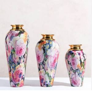 Vase à fleurs de Pâques en aluminium, style le plus populaire, moderne, fait main, écologique, personnalisable, pour décoration de table et de maison - Product Image 6