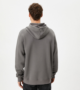 Top Quality <b>Hoodie</b> Men's Casual Cotton Polyester Pullover <b>Hoodie</b> With Leisure Design Embroidered Style Made in Pakistan - Product Image 3