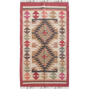 ผ้าขนสัตว์ทอมือและพรมปอิลิม3X5พรม dhurrie แบบดั้งเดิมสำหรับข้างเตียงหรือทางเข้าพื้นพรมพื้นที่และชุด - Product Image 2