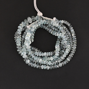 Collar de Cuentas de Aguamarina Natural en Forma de Bati de Varias Capas, Joyería Clásica con Piedras Preciosas de Ishu Gems, Modelo IG23550, Origen Brasileño - Product Image 6