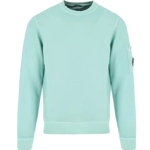 Suéter de Punto para Hombre, Cuello Redondo, Color Sólido, Corte Regular, Informal, para Otoño, con Logotipo en la Manga Izquierda 2027 - Product Image 1