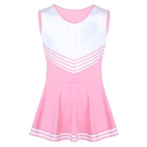 Uniformes de cheerleading sur mesure, prix usine, style jupe pour filles et femmes, 100% polyester, impression par sublimation, haute qualité - Product Image 1