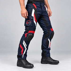 Pantalon de moto de haute qualité avec tissu résistant, coupe confortable, design protecteur, construction respirante pour la conduite à moto - Product Image 2