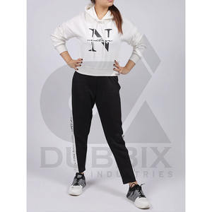 Conjunto Deportivo Ligero de Poliéster/Algodón de Media Manga para Mujer de DUBBIX INDUSTRIES para Correr - Posiciones de Logotipo Personalizables - Product Image 5