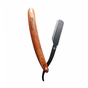 Stainless Steel Folding Shaving Knife with <b>Straight</b> <b>Edge</b> Barber <b>Razor</b> <b>Straight</b> <b>Razor</b> - Product Image 3