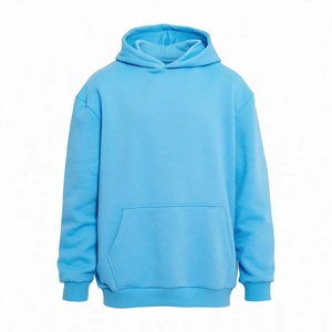Sudadera con Capucha Extra Grande para Hombre con Logotipo Personalizado, Sudadera con Capucha de Color Sólido, Bolsillo Delantero, Ropa Casual de Calle - Product Image 3