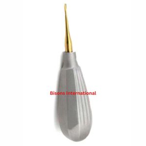 Elevador manual de luxación BISONS WingLux con punta de titanio extraíble y recubrimiento de color, herramienta dental - Product Image 2