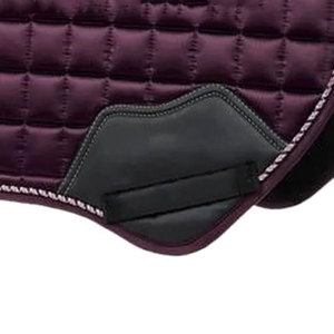 Custom Sublimated Manufacturer's Best Price Satin Fabric Jumping Saddle Pads for Equestrian <b>Cushioning</b> for Horse Riding Practice - Product Image 2