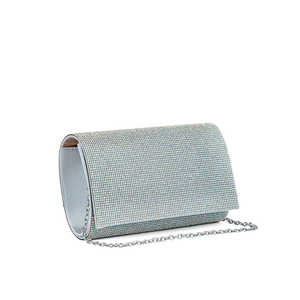 AB <b>Silver</b> Fancy Evening <b>Clutch</b> P24327 - Product Image 2