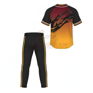 Uniforme de baseball pour hommes le plus vendu, uniforme de baseball personnalisé avec logo, uniforme d'équipe, uniforme de baseball - Product Image 3