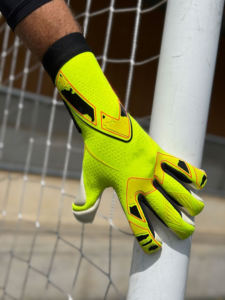 Guantes de Portero Personalizados de Alta Calidad, Ajustables, Unisex, de Algodón/Spandex, con Protección para los Dedos, para Fútbol Soccer - Product Image 5