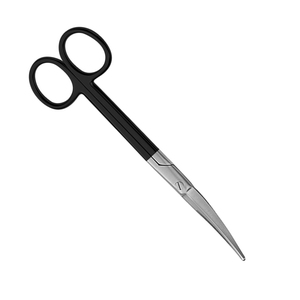 Tijeras Quirúrgicas de Acero Inoxidable de la Mejor Calidad, Punta Roma, Mango de Color Negro, Tijeras para Quirófano, Precio al por Mayor - Product Image 3