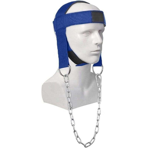 Premium Cowhide Weight Lifting Neck <b>Training</b> <b>Head</b> Harness with Custom Logo Non Slip Design Professional Fitness Equipment - Product Image 1