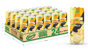 Private Label Manufacturer Vanilla Flavor High <strong>Protein</strong> Shake <strong>Drink</strong> in 250ml/320ml| 20g <strong>Protein</strong> Per Serving for Boosting Energy