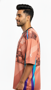 เสื้อยืดโอเวอร์ไซส์พิมพ์ลายสไตล์พรีเมียมสำหรับผู้ชาย ลุคสบายๆ ทันสมัย - Product Image 5