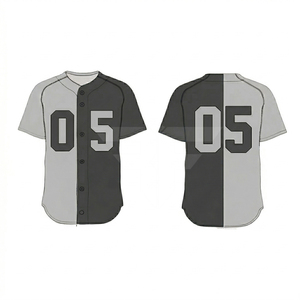 Cheap Custom Blank Designer Training <b>Baseball</b> Jersey Sets for Men 100% Polyester Short Sleeve Custom Team Name - Product Image 1