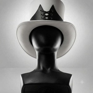 Sombreros de Cuero al por Mayor para Hombre, Elegantes Sombreros de Corona Alta para Tiendas Minoristas, Tiendas de Disfraces y Proveedores de Moda - Product Image 6