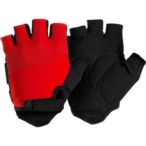 Manchon de cyclisme unisexe demi-doigt, personnalisé et fabriqué en usine, pour VTT, protection respirante et coupe-vent pour l'été - Product Image 1