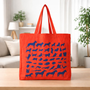 กระเป๋าผ้าแคนวาสออร์แกนิคแบบขายส่ง ขนาด 6 ออนซ์ 8 ออนซ์ |   ถุงช้อปปิ้งพิมพ์โลโก้แบบเปล่า ทนทาน ปิดด้วยซิปแบบรักษ์โลก - Product Image 3