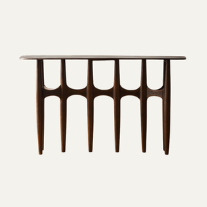 Mesa Consola Moderna de Madera Sólida para Muebles de Sala de Estar - Product Image 3