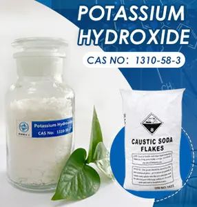 Hydroxyde de potassium de perle de flocons de soude de potasse caustique/KOH Cas:1310 avec le bon prix