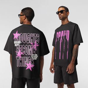 Camisetas de Hombre de Alta Calidad, Estilo Urbano, Personalizadas con Estampado 3D, Manga Corta, Corte Holgado, Secado Rápido, 100% Algodón, Lavado Ácido Vintage - Product Image 1