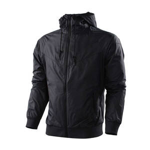 Service OEM : Vestes coupe-vent pour homme, vestes pour hommes, matière douce à séchage rapide, design moderne, veste coupe-vent pour homme. - Product Image 3