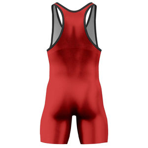 Custom Sublimation Sports wear Men's Wrestling <b>Singlet</b> Breathable <b>Weightlifting</b> Customized Wrestling <b>Singlet</b> - Product Image 3