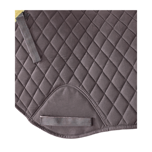 Meilleur tapis de selle matelassé personnalisé OEM ODM de qualité supérieure avec fourrure, faible MOQ, motifs personnalisés, pour l'équitation - Product Image 3