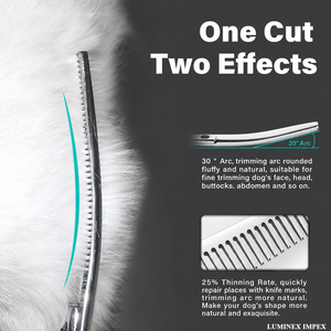 Pet Grooming <b>Scissors</b> Set <b>Dog</b> Hair Cutting Tools With Case Professional <b>Dog</b> Grooming <b>Scissors</b> With Comfortable Grip Handle - Product Image 5