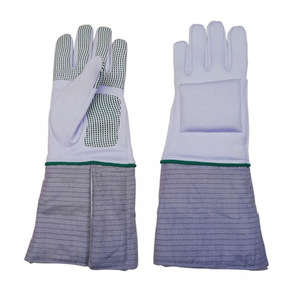 Advanced Fencing Gloves <b>Grip</b> <b>Control</b> Lightweight Sweat Wicking Long Cuff Protective Gloves for Training and Championship Matches - Product Image 2