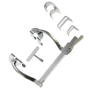 Separadores de Costillas Manuales de Última Generación, Retractor de 2 Cuchillas, Acero Inoxidable Alemán, Instrumentos Quirúrgicos Reutilizables - Product Image 1