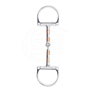 อุปกรณ์ขี่ม้าที่ทนทาน น้ำหนักเบา บิตแบบ D-Ring สำหรับฝึกขี่และเรียนขี่ม้า - Product Image 2