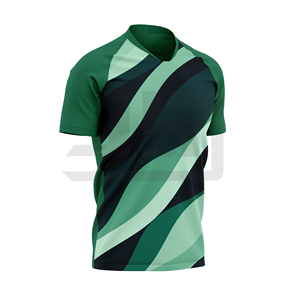 Camiseta de Fútbol Personalizada 100% Poliéster, Transpirable, Ligera, de Alto Rendimiento, Manga Corta - Product Image 3