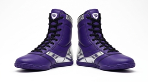 Zapatos de Entrenamiento de Boxeo Dumela International, de Cuero, de Caña Alta, Duraderos, Transpirables, Cómodos, Ecológicos, para Todas las Estaciones - Product Image 1