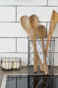 Premium Quality Metal Cutlery Holder For High End <b>Kitchen</b> <b>Accessories</b> Featuring Strong Build And Smooth Finish - Product Image 3