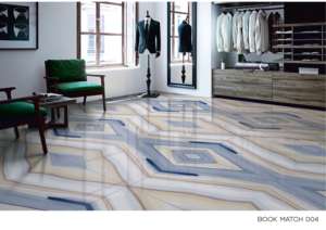 Azulejos de Porcelana Pulida de Alto Brillo 600x1200mm |   Azulejos Modernos para Piso con Acabado Brillante de 24x48 Pulgadas para Casas, Hoteles y Centros Comerciales - Product Image 2