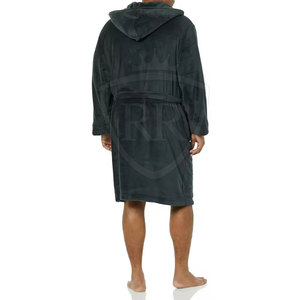 Peignoirs pour hommes Leisure Time 100% coton respirant, doux et durable pour après la douche et le confort quotidien - Product Image 6