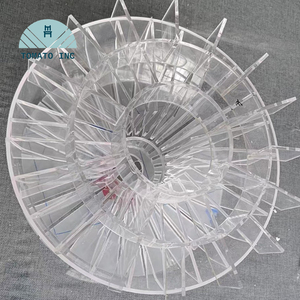 TOMATO Usinage CNC de flanges en PMMA, acrylique et acier inoxydable, usinage de filetages sur mesure pour pièces de tubes en acrylique - Product Image 3